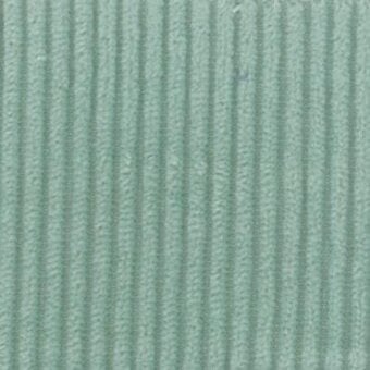 Floki MilkMint fabric texture, pale green ribbed material, vertical parallel ridges, matte finish, soft textile surface.